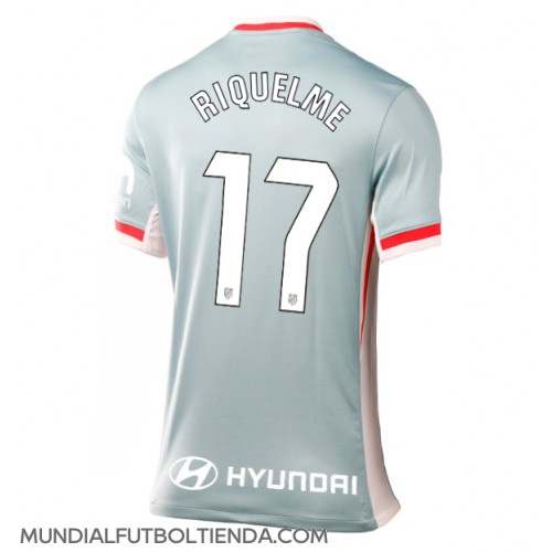 Camiseta Atletico Madrid Rodrigo Riquelme #17 Segunda Equipación Replica 2024-25 para mujer mangas cortas